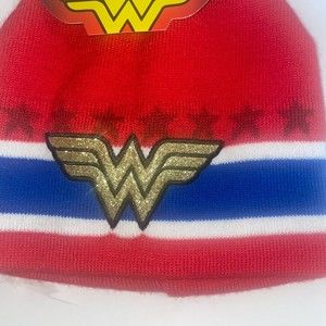 wonder woman dc glitter kids Scully cap